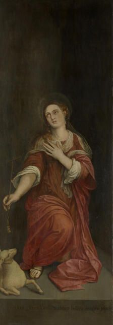 Saint Margaret. Creator: Michiel Coxie