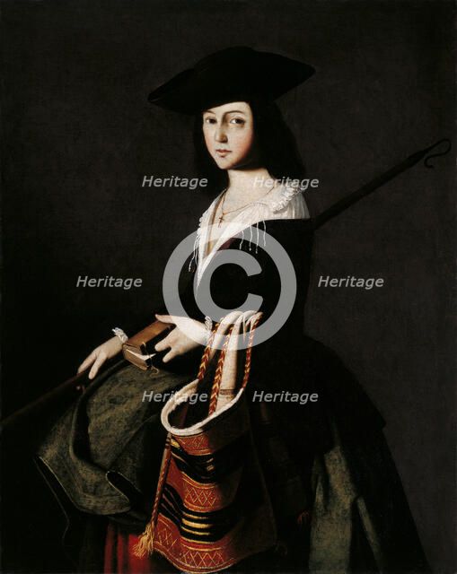 Saint Margaret. Artist: Zurbarán, Francisco, de (1598-1664)