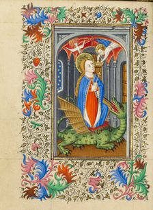 Saint Margaret; Book of Hours, about 1430-1440. Creator: Fastolf Master
