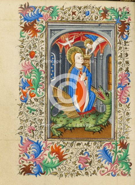 Saint Margaret; Book of Hours, about 1430-1440. Creator: Fastolf Master.
