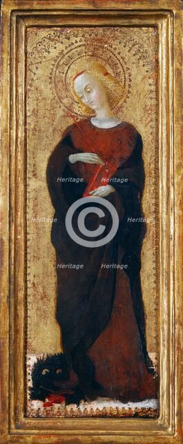 Saint Margaret, c. 1435. Creator: Sassetta.