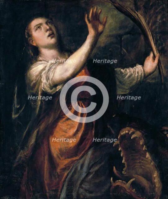 Saint Margaret, c1570.