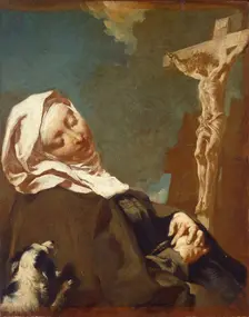 Saint Margaret of Cortona, 1737. Creator: Giovanni Battista Piazzetta