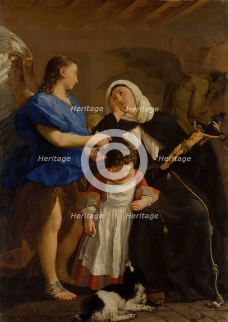 Saint Margaret of Cortona, ca. 1758. Creator: Gaspare Traversi.