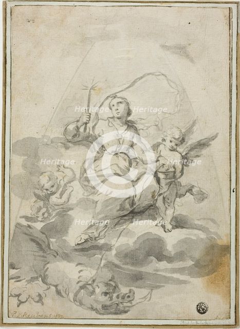 Saint Margaret, n.d. Creator: Godfried Maes.