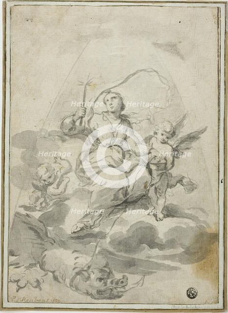 Saint Margaret, n.d. Creator: Godfried Maes.