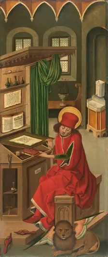Saint Mark the Evangelist, 1478. Creator: Gabriel Malesskircher