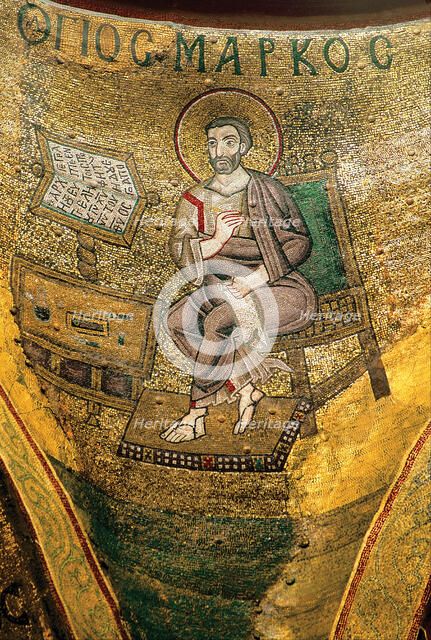 Saint Mark the Evangelist. Artist: Byzantine Master  
