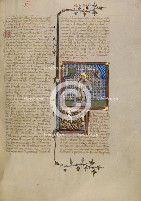 Saint Mark, about 1360-1370. Creator: Master of Jean de Mandeville.