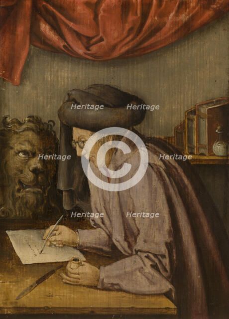 Saint Mark, after 1518. Creator: Leyden, Lucas, van (1489/94-1533).