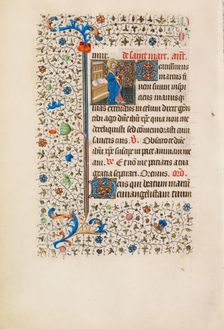 Saint Mark; Book of Hours, about 1440-1450. Creator: Workshop of the Bedford Master