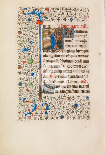 Saint Mark; Book of Hours, about 1440-1450. Creator: Workshop of the Bedford Master.