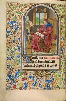 Saint Mark; Book of Hours, about 1466-1470. Creator: Master of Jacques of Luxembourg