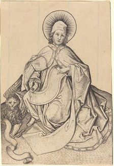 Saint Mark, c. 1460/1465. Creator: Master ES