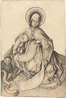 Saint Mark, c. 1460/1465. Creator: Master ES