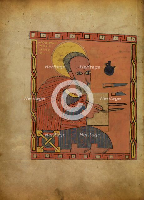 Saint Mark; Gospel Book; Gospel Book, about 1480-1520. Creator: Unknown.