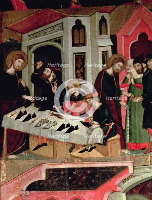 Saint Mark healing the wound hand of the shoemaked named Aniano, table of the 'Altarpiece of Sain…