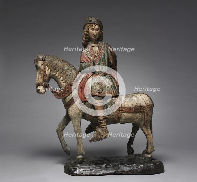 Saint Martin of Tours, c. 1480-1500. Creator: Unknown.