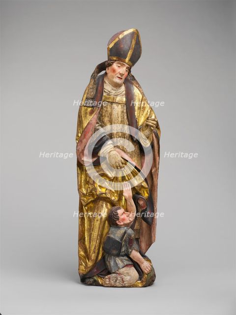 Saint Martin of Tours, German, late 15th-early 16th century. Creator: Unknown.