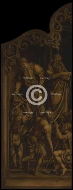 Saint Martin and Saint Mark, 1517-1524/ 1525. Creator: Bernaert van Orley.