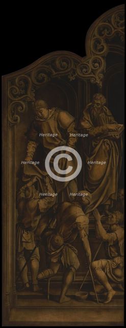 Saint Martin and Saint Mark, 1517-1524/ 1525. Creator: Bernaert van Orley.