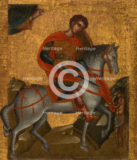 Saint Martin, c.1500. Creator: Creto-Venetian School.