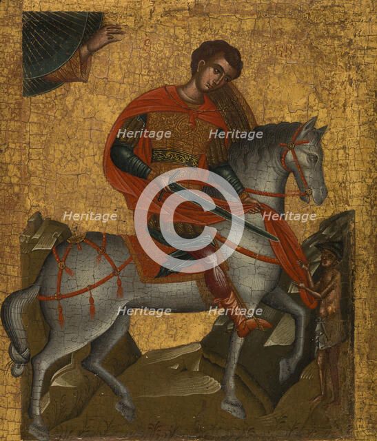 Saint Martin, c.1500. Creator: Creto-Venetian School.