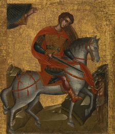 Saint Martin, c.1500. Creator: Creto-Venetian School