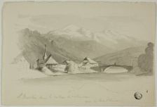 Saint Martin, in the Sallenche Valley, Looking Towards Mont Blanc, n.d. Creator: Unknown