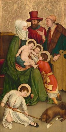 Saint Mary Cleophas and Her Family, c. 1520/1528. Creator: Bernhard Strigel