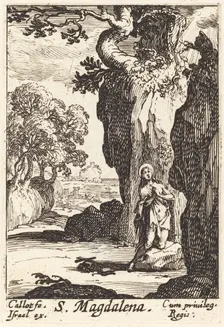 Saint Mary Magdalene. Creator: Jacques Callot