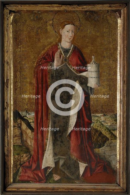 Saint Mary Magdalene, c. 1450. Artist: Jacomart, (Jaume Baco) (c. 1410-1461)