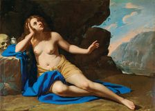 Saint Mary Magdalene in Ecstasy, 1640s. Creator: Gentileschi, Artemisia (1598-1653)