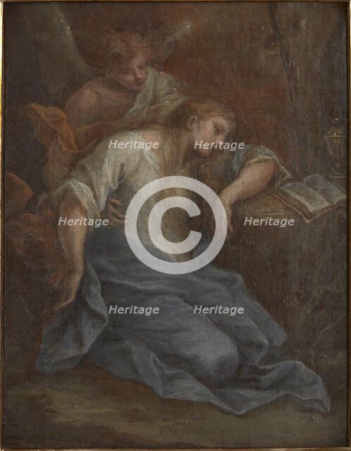 Saint Mary Magdalene in Ecstasy, c1750. Creator: Szymon Czechowicz.