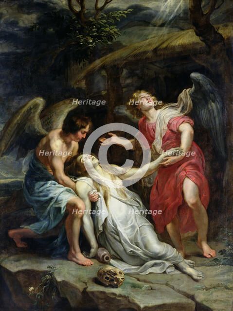Saint Mary Magdalene in Ecstasy, ca 1620-1625. Creator: Rubens, Pieter Paul (1577-1640).