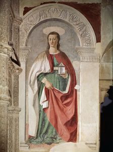 Saint Mary Magdalene painting by Piero della Francesca