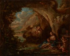 Saint Mary Magdalene Penitent, 18th century. Creator: Unknown