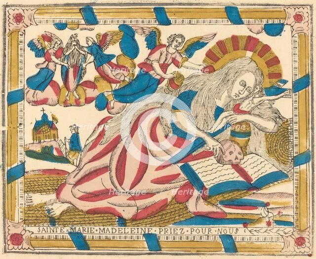 Saint Mary Magdalene Pray for Us, c. 1820. Creator: Unknown.