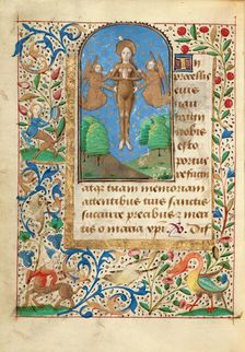 Saint Mary of Egypt; Prayer Book of Charles the Bold, about 1480-1490. Creator: Unknown