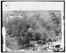 Saint Mary's canal celebration, the naval parade, c1905. Creator: Unknown