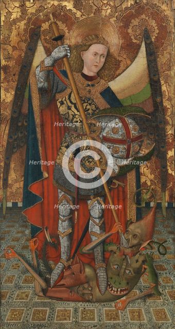 Saint Michael, 1450-1500. Creator: Master of Belmonte.