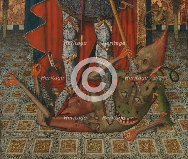 Saint Michael, 1450-1500. Creator: Master of Belmonte.