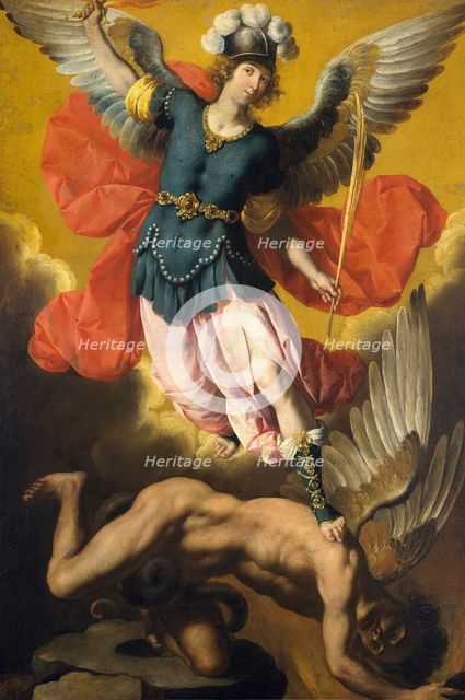Saint Michael the Archangel, 1640s. Creator: Ignacio de Ries.