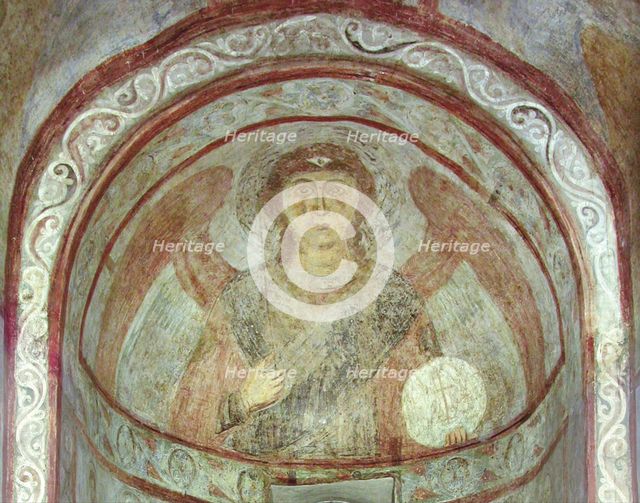 Saint Michael the Archangel. Artist: Ancient Russian frescos  