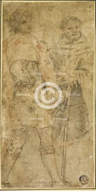 Saint Michael and San Giovanni Gualberto, n.d. Creator: Unknown.