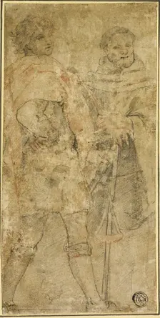 Saint Michael and San Giovanni Gualberto, n.d. Creator: Unknown