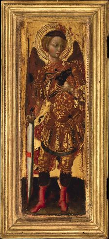 Saint Michael, mid-1430s. Creator: Pietro di Giovanni d'Ambrogio
