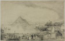 Saint Michael's Mount, Cornwall: Regatta Scene, n.d. Creator: J. G. Doyle
