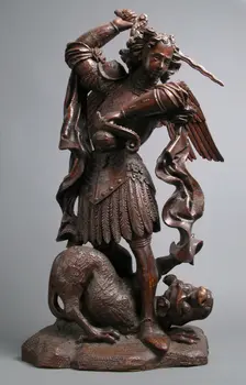 Saint Michael Slaying the Demon, German, 16th century. Creator: Unknown