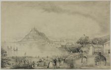 Saint Michael's Mount, Cornwall: Regatta Scene, n.d. Creator: J. G. Doyle